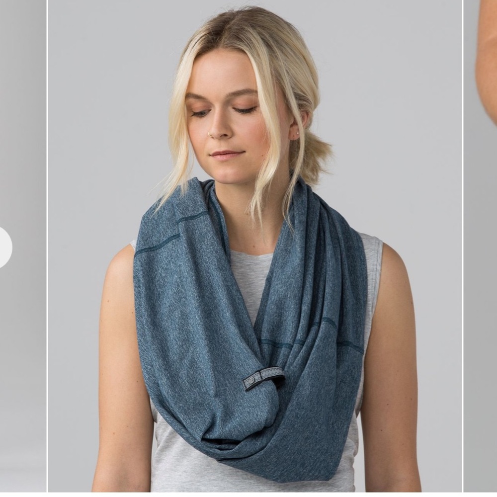 Lululemon Vinyasa Scarf (Rulu) Heathered Alberta Lake